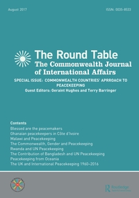 Cover image for The Round Table, Volume 106, Issue 4, 2017