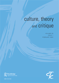 Cover image for Culture, Theory and Critique, Volume 63, Issue 1, 2022
