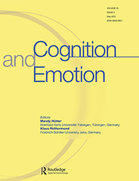 Cover image for Cognition and Emotion, Volume 35, Issue 3, 2021