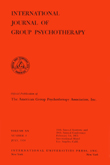 Cover image for International Journal of Group Psychotherapy, Volume 20, Issue 3, 1970