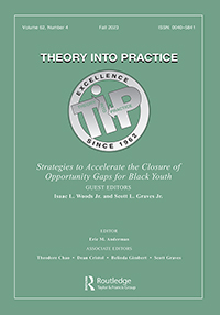 Cover image for Theory Into Practice, Volume 62, Issue 4, 2023