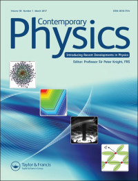 Cover image for Contemporary Physics, Volume 56, Issue 1, 2015
