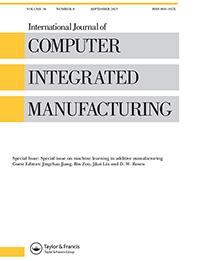 Cover image for International Journal of Computer Integrated Manufacturing, Volume 36, Issue 9, 2023
