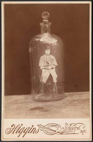 Fig. 2. John C. Higgins, Man in Bottle, ca. 1888. Metropolitan Museum of Art, public domain