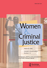 Cover image for Women & Criminal Justice, Volume 32, Issue 1-2, 2022