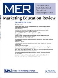Cover image for Marketing Education Review, Volume 27, Issue 1, 2017