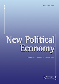 Cover image for New Political Economy, Volume 27, Issue 4, 2022