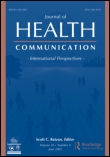 Cover image for Journal of Health Communication, Volume 8, Issue 2, 2003