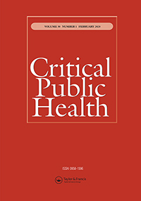 Cover image for Critical Public Health, Volume 30, Issue 1, 2020