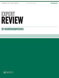 Cover image for Expert Review of Neurotherapeutics, Volume 20, Issue 9, 2020