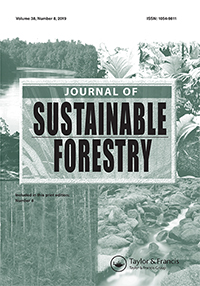 Cover image for Journal of Sustainable Forestry, Volume 38, Issue 8, 2019