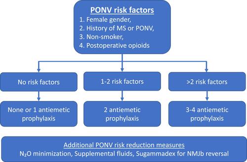 Figure 1 Summary of the expert consensus guidelines on postoperative nausea and vomiting (PONV) management.Citation2