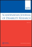 Cover image for Scandinavian Journal of Disability Research, Volume 12, Issue 4, 2010