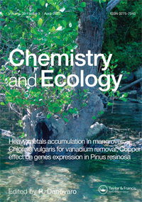 Cover image for Chemistry and Ecology, Volume 39, Issue 3, 2023
