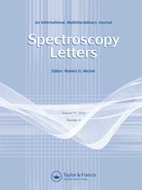 Cover image for Spectroscopy Letters, Volume 51, Issue 4, 2018