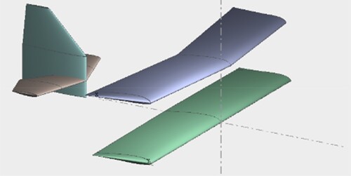 Figure 4. Model used for CFD analysis.
