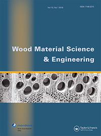 Cover image for Wood Material Science & Engineering, Volume 13, Issue 1, 2018
