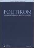 Cover image for Politikon, Volume 38, Issue 2, 2011