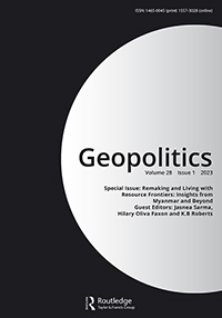 Cover image for Geopolitics, Volume 28, Issue 1, 2023