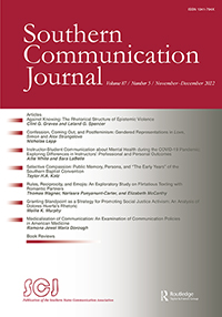 Cover image for Southern Communication Journal, Volume 87, Issue 5, 2022