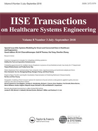 Cover image for IISE Transactions on Healthcare Systems Engineering, Volume 8, Issue 3, 2018