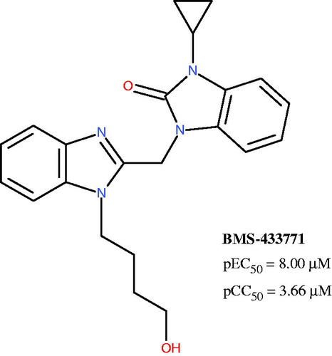 Figure 14. Chemical structure of the anti-RSV agent BMS-433771.