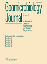 Cover image for Geomicrobiology Journal, Volume 35, Issue 4, 2018