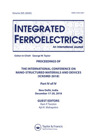 Cover image for Integrated Ferroelectrics, Volume 205, Issue 1, 2020