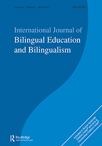 Cover image for International Journal of Bilingual Education and Bilingualism, Volume 22, Issue 2, 2019