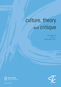 Cover image for Culture, Theory and Critique, Volume 58, Issue 1, 2017