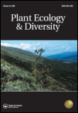 Cover image for Plant Ecology & Diversity, Volume 1, Issue 2, 2008