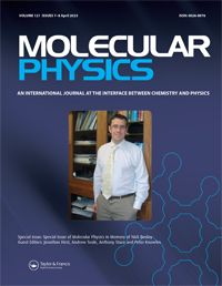 Cover image for Molecular Physics, Volume 121, Issue 7-8, 2023