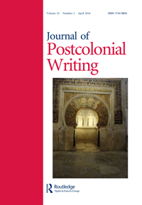 Cover image for Journal of Postcolonial Writing, Volume 52, Issue 2, 2016