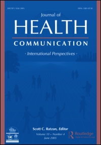 Cover image for Journal of Health Communication, Volume 22, Issue 5, 2017