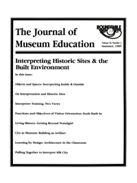 Cover image for Journal of Museum Education, Volume 10, Issue 3, 1985