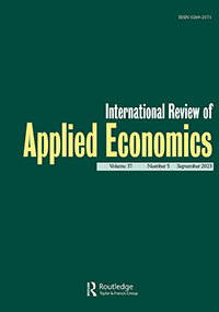 Cover image for International Review of Applied Economics, Volume 37, Issue 5, 2023
