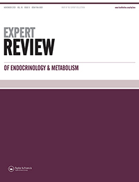 Cover image for Expert Review of Endocrinology & Metabolism, Volume 16, Issue 6, 2021