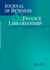 Cover image for Journal of Business & Finance Librarianship, Volume 27, Issue 3, 2022