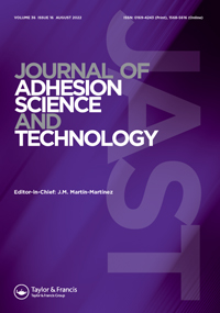 Cover image for Journal of Adhesion Science and Technology, Volume 36, Issue 16, 2022