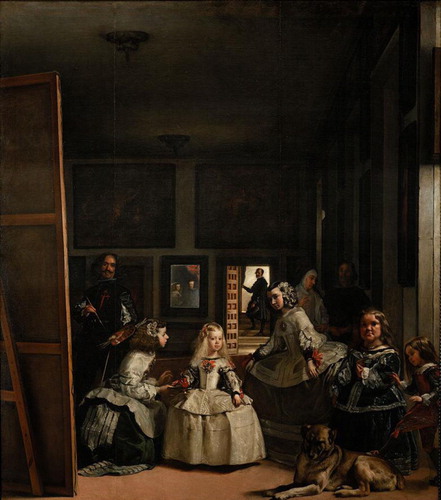 Figure 1. Diego Velázquez, Las Meninas, 1656, oil on canvas, 318 cm × 276 cm, credit: Editorial copyright ©Photographic Archive Museo Nacional del Prado.