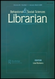 Cover image for Behavioral & Social Sciences Librarian, Volume 31, Issue 3-4, 2012