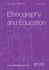 Cover image for Ethnography and Education, Volume 13, Issue 4, 2018