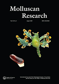 Cover image for Molluscan Research, Volume 35, Issue 3, 2015