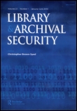 Cover image for Library & Archival Security, Volume 19, Issue 1, 2004