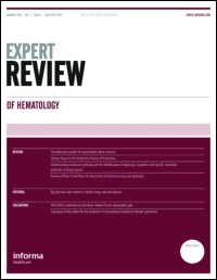 Cover image for Expert Review of Hematology, Volume 10, Issue 1, 2017
