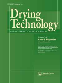 Cover image for Drying Technology, Volume 39, Issue 2, 2021