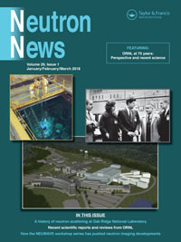 Cover image for Neutron News, Volume 29, Issue 1, 2018