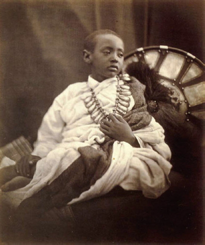 Fig. 1. Prince Alemayehu of Abyssinia photographed in 1868 by Julia Margaret Cameron. © National Portrait Gallery, London