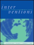 Cover image for Interventions, Volume 16, Issue 2, 2014