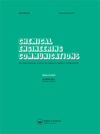 Cover image for Chemical Engineering Communications, Volume 206, Issue 7, 2019